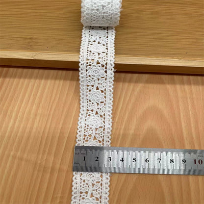 3835 Accesorios de encaje bordado soluble en agua bilateral de algodón suave de alta calidad, materiales/ropa hechos a mano para bricolaje