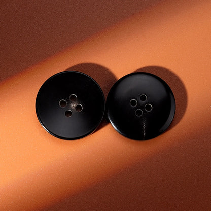 3287★  Natural horn button top jacket four-eye round button suit coat decorative accessories clothing accessories buttons