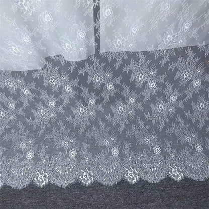 3748 Precio de tres metros de ancho 1,5 metros de encaje accesorios de encaje, ropa de bricolaje hecha a mano cortinas de boda telas de decoración de boda