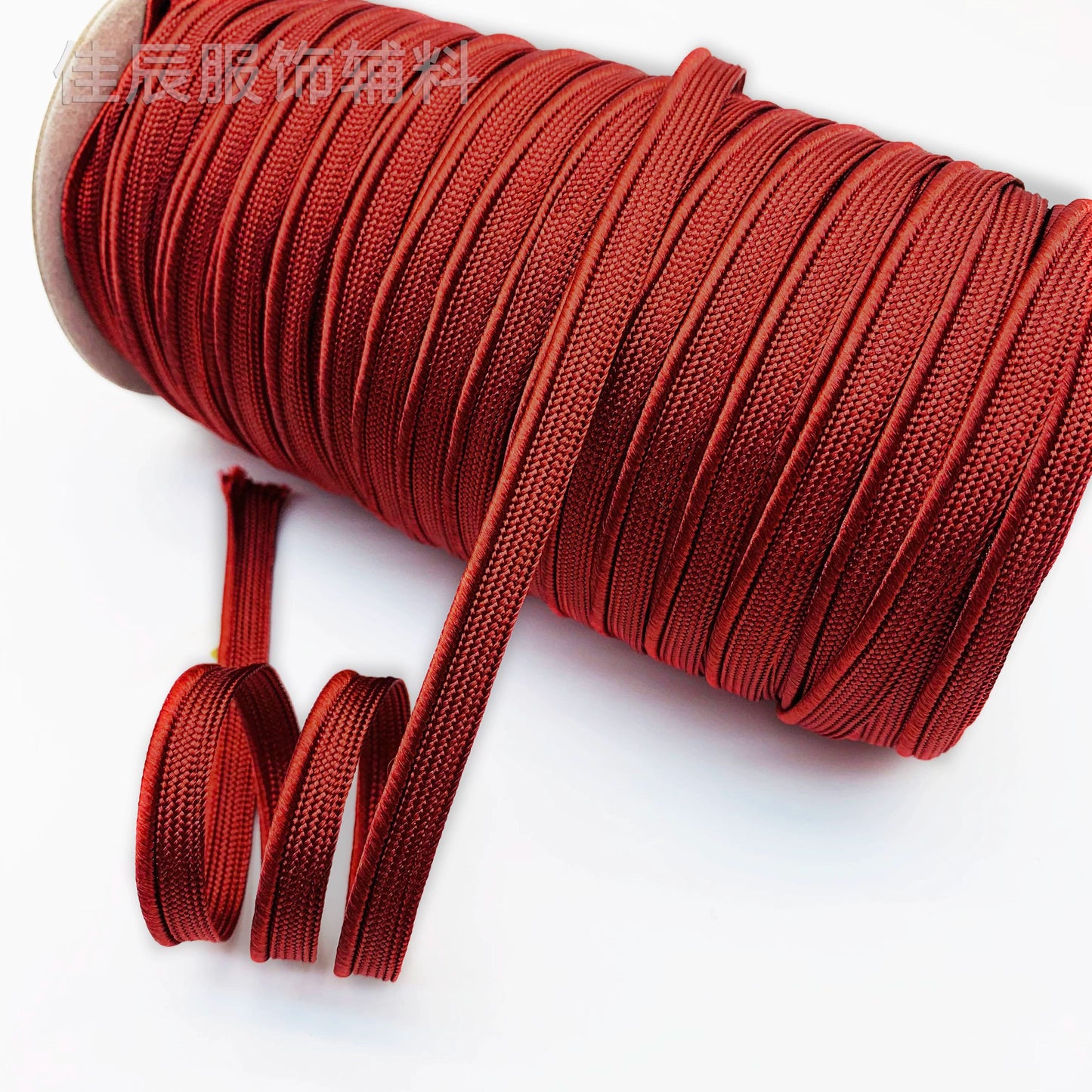 3849 Spot 39 colores 1 cm borde fino cinta maestra de seda brillante tira de brotes ribete cuerda borde incrustado tira cincha accesorios de ropa