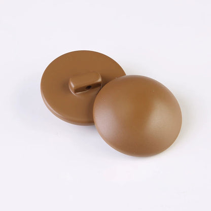 3400★  Semicircular mushroom buttons Brown woolen coat buttons Sweater clothes top buttons Jacket trench coat resin buttons