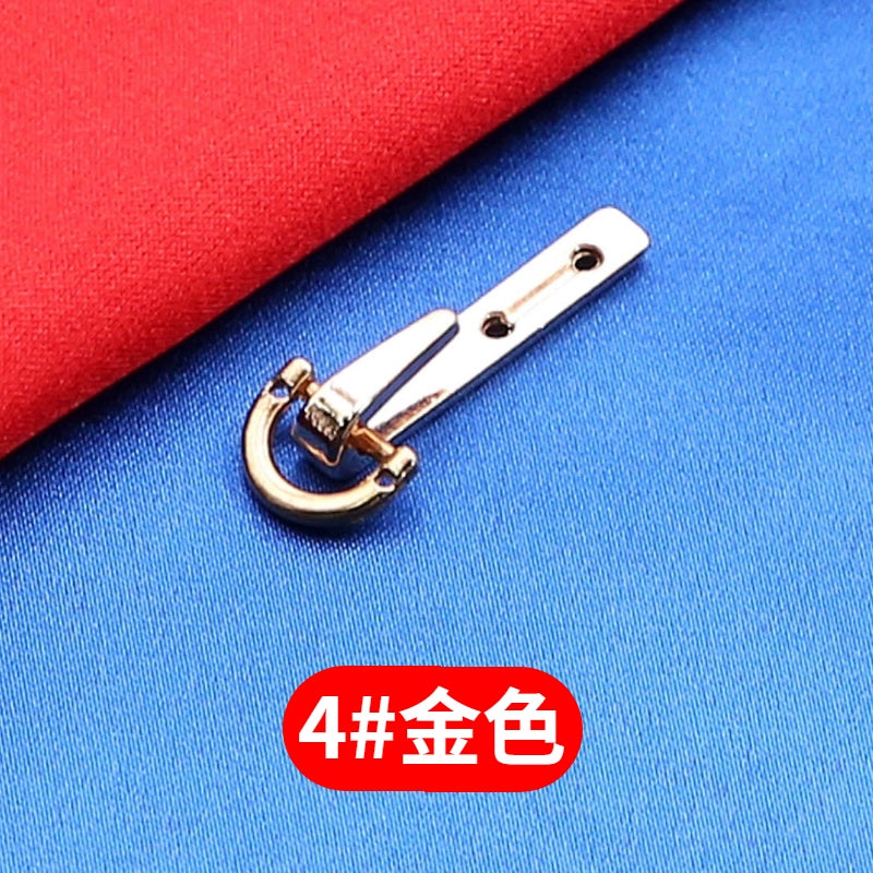 3509★ Botones de visón de metal, ganchos de hebilla, hebillas ocultas, hebillas colgantes, hebillas de cuello de estilo, botones de ropa de abrigo de piel de alta gama