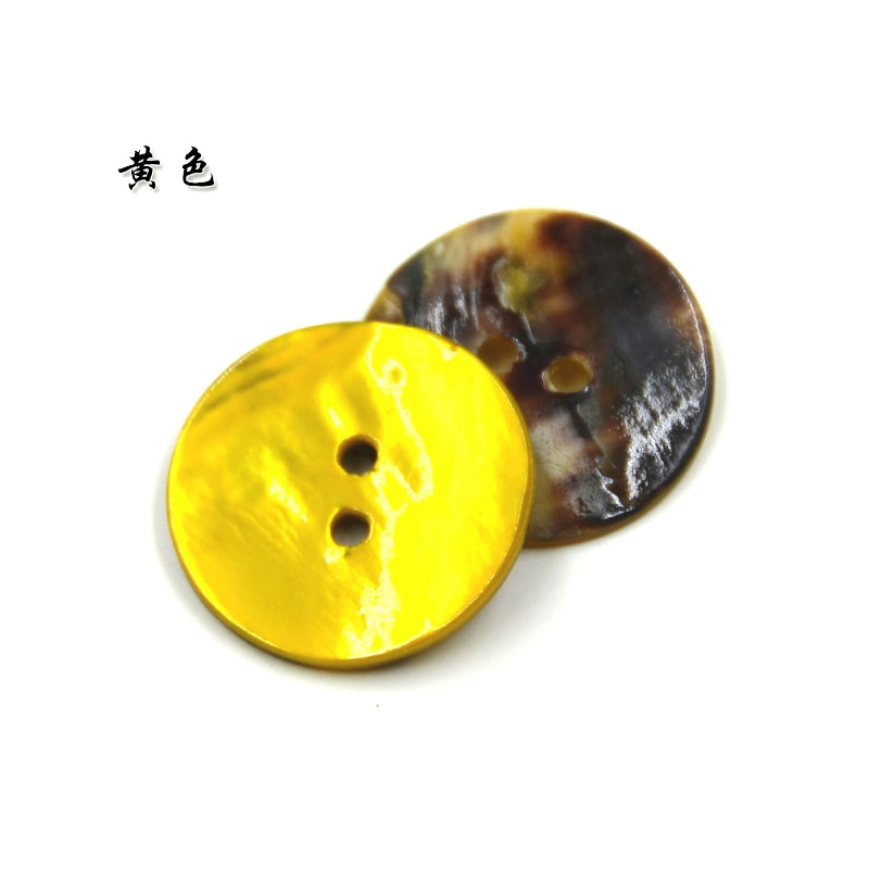 3321★ Handmade Color Shell Button Maspell Button Shirt Button Jacket Sweater Button Clothes Button Decorative DIY Material
