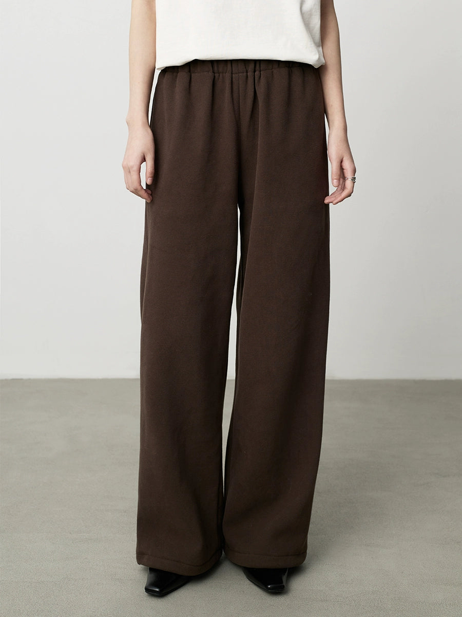 [Oferta por tiempo limitado] Conjunto de dos piezas de suéter con capucha y pantalón informal para mujer + pantalón recto informal de pierna ancha 