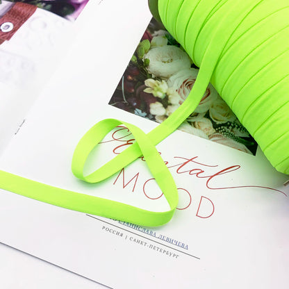 3882 52 colores punto 1cm cinta elástica color espalda cuello tira de presión escote correa borde lateral tira de presión accesorios de ropa