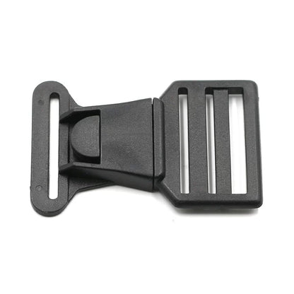 3522★ Hebilla de velcro Accesorios para equipaje Hebilla para madre Mochila escolar para exteriores Mochila de montañismo al aire libre Hebilla Botón negro