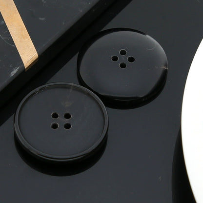 3419★  New, round men's and women's clothes decorative buttons trench coat sweater high-end pants button fashion versatile button