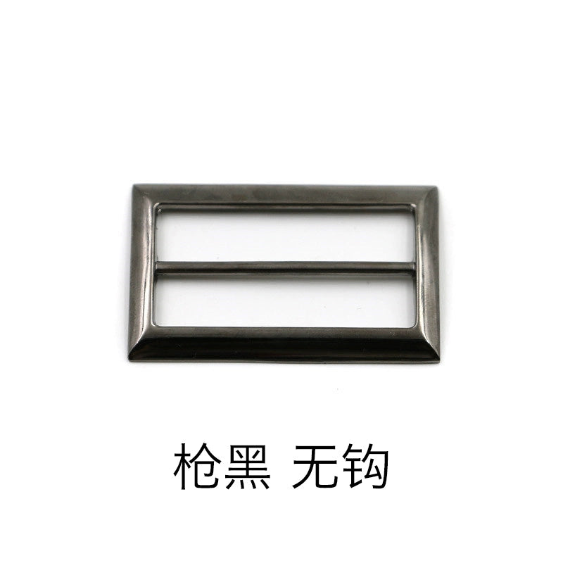 3527★ Botón redondo de metal de tres velocidades, hebilla de cinturón, correa, hebilla de día, caja de zapatos, hebilla de bolso, hebilla de esquina decorativa de ropa