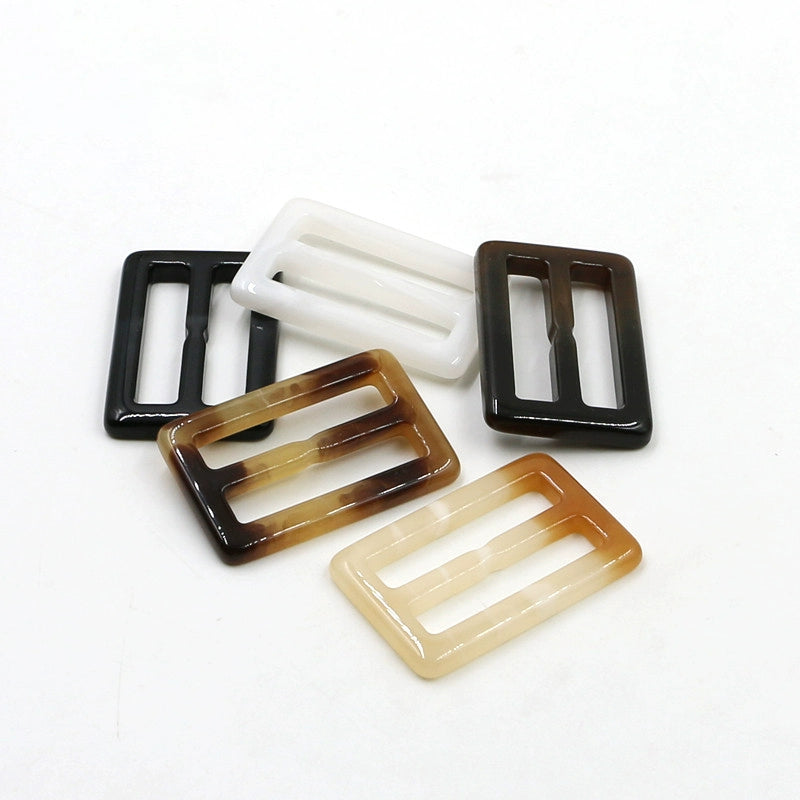 3528★  Resin belt button button men's and women's clothing coat trench coat backpack belt adjustment button day buckle accessories