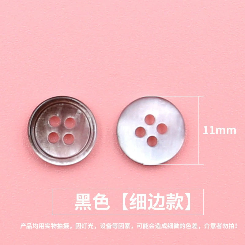 3345★  Color resin shirt buttons women's coat shirt buttons fashion round top clothes trench coat small button accessories