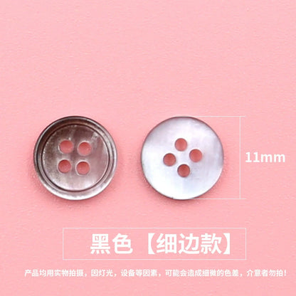 3345★  Color resin shirt buttons women's coat shirt buttons fashion round top clothes trench coat small button accessories