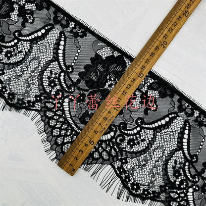 3774 Exquisitos, anchos 15CM, pestañas de encaje unilaterales, exquisito encaje, accesorios de ropa de bricolaje hechos a mano, materiales para cortinas de faldas