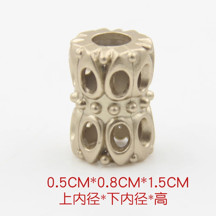 3544★ Campana de metal con cuerda para la cabeza, accesorios para chaqueta, abrigo, hebilla de cuerda, hebilla antideslizante, ajuste elástico, accesorios para suéter, botón