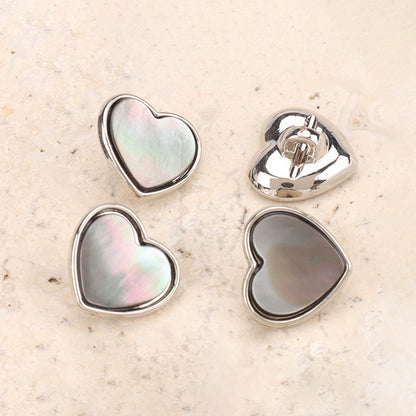 3315★ Bouton de combinaison en métal de coquille naturelle coquille de papillon noire coquille de papillon blanche mousseline de soie chemise bouton cardigan cheongsam petit bouton