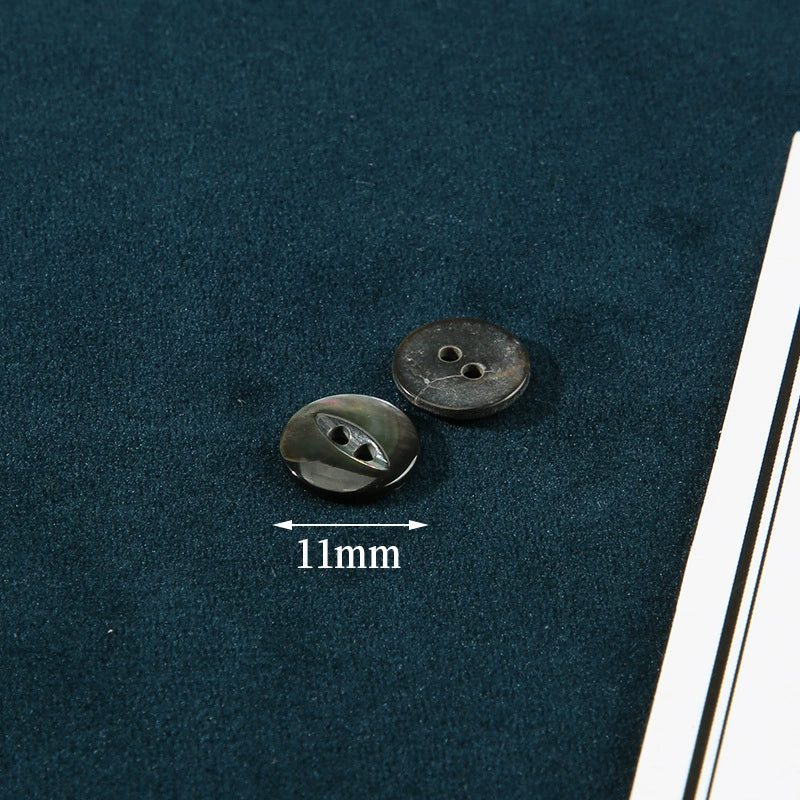 3341★  Shell shirt buttons high-end women's clothes cardigan shirt round buttons versatile children's baby buttons men