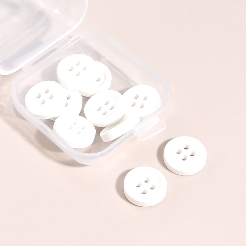 3371★  Four-eye round clothes decorative buttons jacket shirt cardigan shirt buttons high-end fashion top button accessories