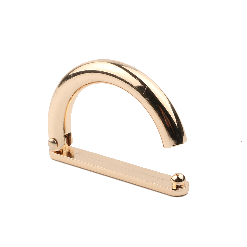 3531★ Botón de metal Hebilla de cinturón de metal Hebilla en D Correa de equipaje Zapatos Botón de ajuste Suéter Abrigo Botón de cortavientos