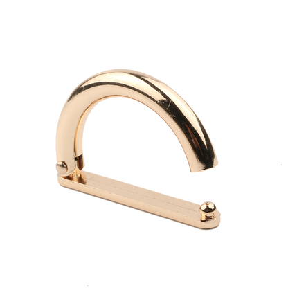 3531★ Botón de metal Hebilla de cinturón de metal Hebilla en D Correa de equipaje Zapatos Botón de ajuste Suéter Abrigo Botón de cortavientos