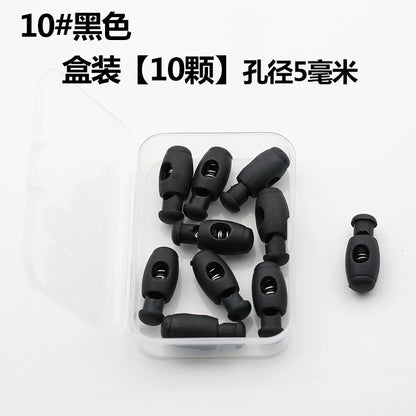 3534★ Nueva hebilla de ajuste de campana colgante de plástico, hebilla de resorte, hebilla de ajuste elástico, hebilla de cuerda, hebilla de cuerda pasante, hebilla de nariz de cerdo, chaqueta de plumas