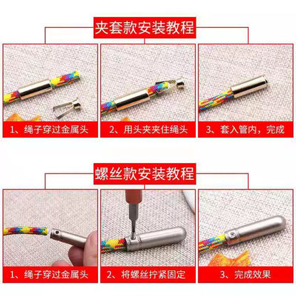 3538★ Accesorios de cuerda Suéter de cabeza de metal Sombrero Correa de cordón Hebilla de cabeza de cuerda Botón Ropa Cintura Hebilla de cuerda