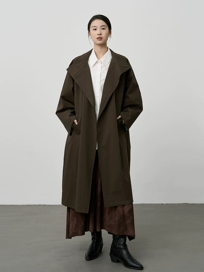 Falda superdelgada color café oscuro retro Maillard de CAREMIND, falda plisada irregular para niños 