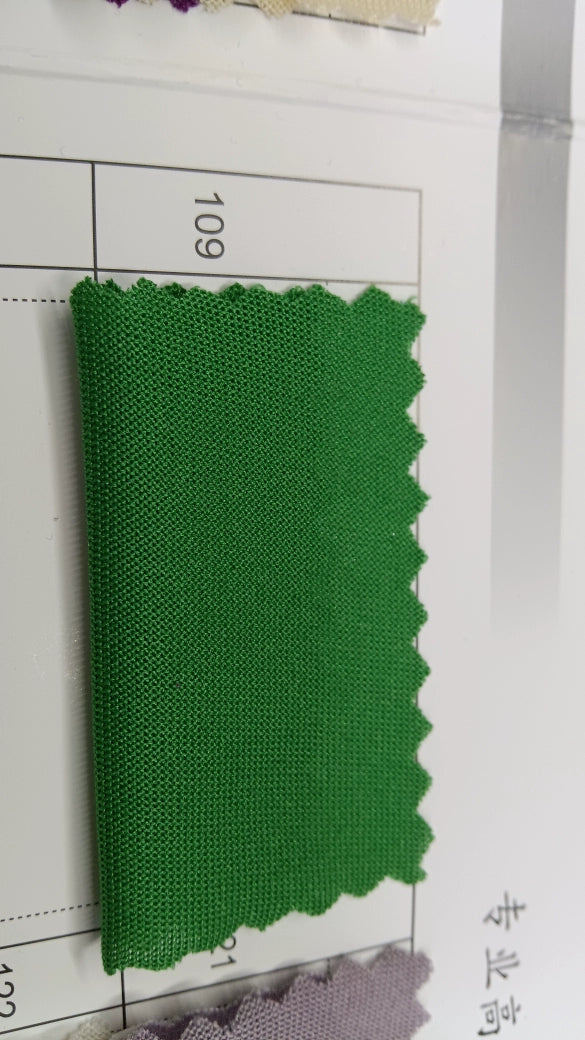 3905 Tejido elástico de verano, tejido fino de punto, forro de falda, tejido de imprimación absorbente de sudor, tejido de punto de una sola cara de alta elasticidad 8031