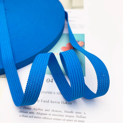 3883  Spot 30 colors 1cm non-elastic horse strap color back collar pressure strip webbing neckline strap side strip clothing accessories