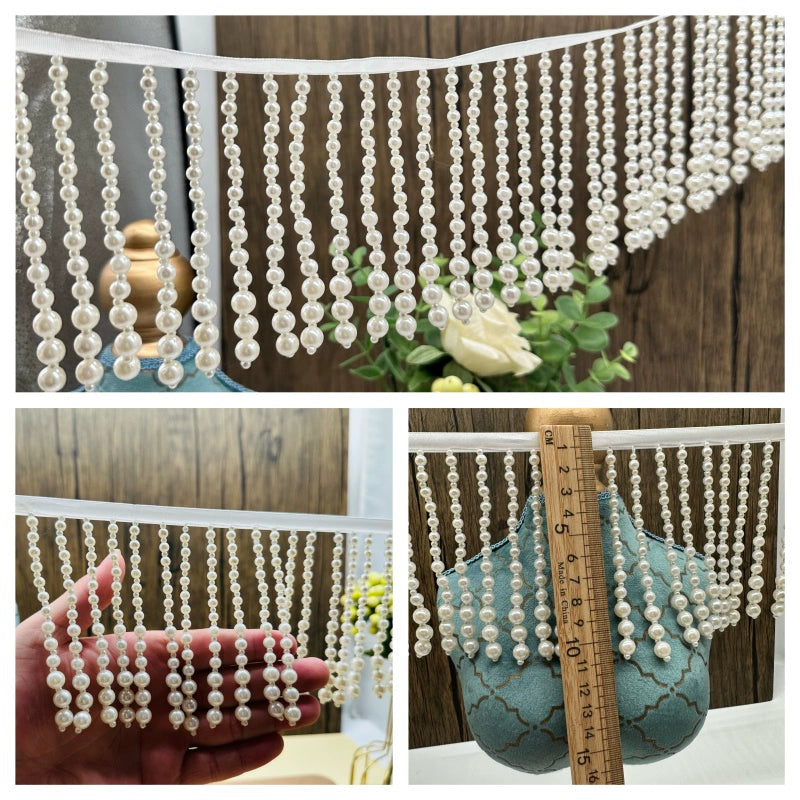 3711 Colgante de calabaza con borlas de cuentas para la industria pesada, accesorios para cortinas, accesorios para cortinas de cuentas hechos a mano.