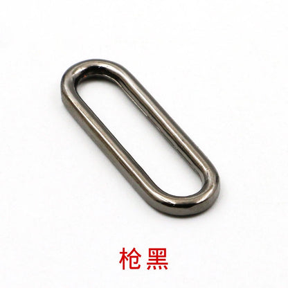 3519★ Hebilla de cinturón de metal con botón dorado ovalado para gabardina de mujer, botón de abrigo, botón de ajuste para bolso de zapato