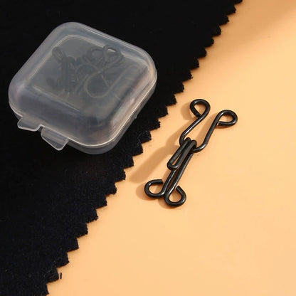 3512★ Botón de disciplina de ropa interior invisible de metal, botón oculto, hebilla de gancho, hebilla anti-luz de alta gama, hebilla de gancho, par pequeño de botones