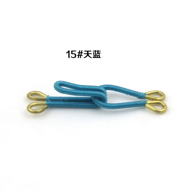 3513★ Accesorios de ropa, par de ganchos para abrigos, tela revestida de latón, botón de estilo, botón de gancho oscuro, botón de gancho manual, botón de ajuste invisible