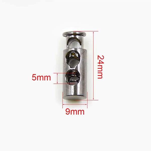 3547★ Hebilla de resorte de metal para chaqueta, cuerda elástica, hebilla de ajuste de banda elástica, hebilla de nariz de cerdo, hebilla de cuerda fija, hebilla de ajuste, botón de cordón