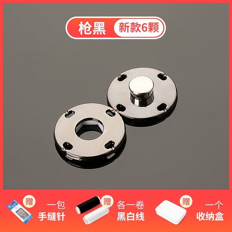 3483★ Botones de abrigo Botones ocultos de color Botones de madre Botones de mujer de lana Botones grandes redondos de ropa Botones de metal de cachemira