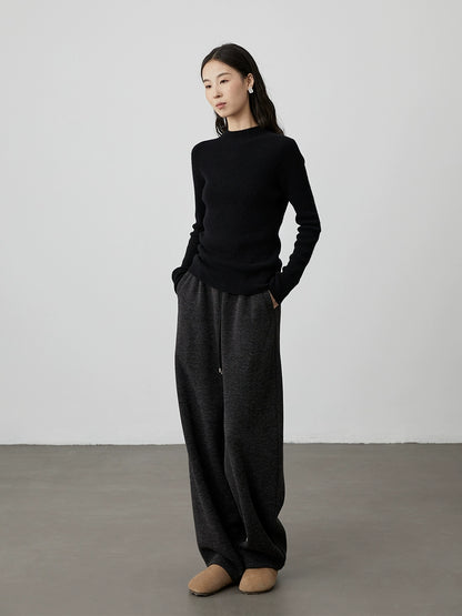 [Seamless series/turtleneck wool bottoming shirt] CAREMIND premium pure cashmere comfortable top autumn and winter