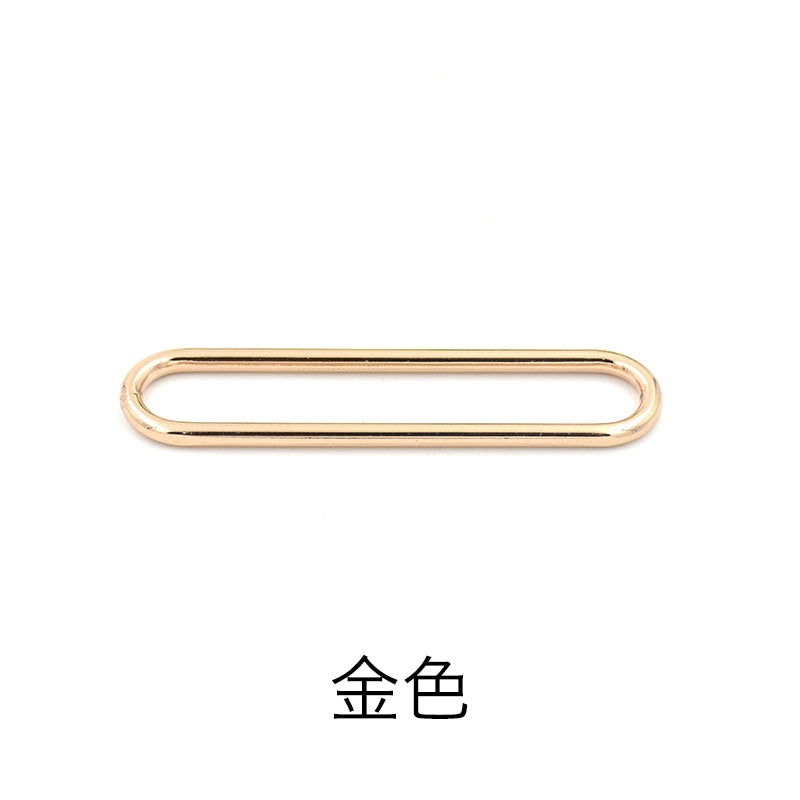 3521★ Botones de aro metálicos, zapatos, sombreros, bolsos, ropa, accesorios decorativos de ferretería, accesorios, círculos, correas, botones de aro