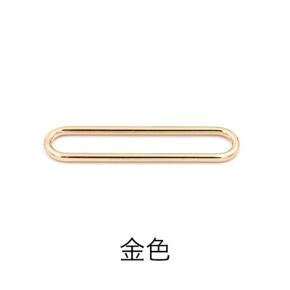 3521★ Botones de aro metálicos, zapatos, sombreros, bolsos, ropa, accesorios decorativos de ferretería, accesorios, círculos, correas, botones de aro