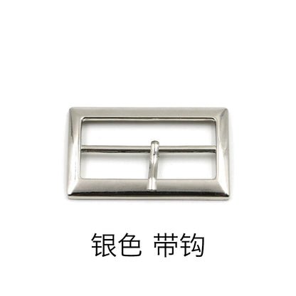 3527★ Botón redondo de metal de tres velocidades, hebilla de cinturón, correa, hebilla de día, caja de zapatos, hebilla de bolso, hebilla de esquina decorativa de ropa