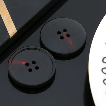 3419★  New, round men's and women's clothes decorative buttons trench coat sweater high-end pants button fashion versatile button