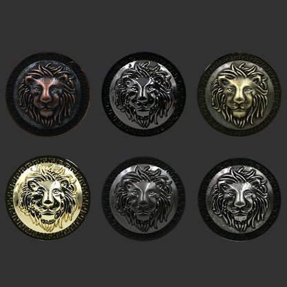 3437★ Botones metálicos retro británicos, botones de traje, botones decorativos para abrigos, chaquetas, gabardinas, accesorios de ropa, botones dorados