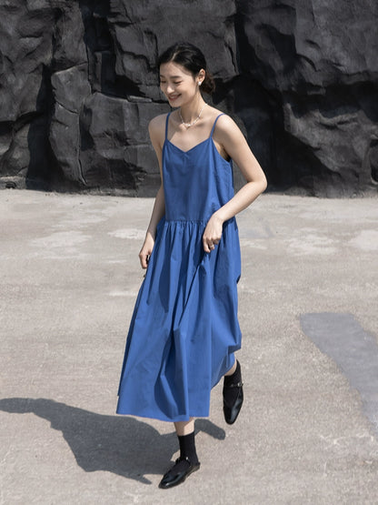 [Offre à durée limitée] Robe à bretelles blanche CAREMIND, robe de plage, vacances en bord de mer, robe Dopamine