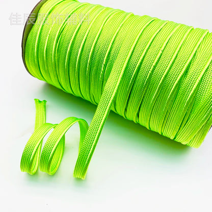 3849 Spot 39 colores 1 cm borde fino cinta maestra de seda brillante tira de brotes ribete cuerda borde incrustado tira cincha accesorios de ropa