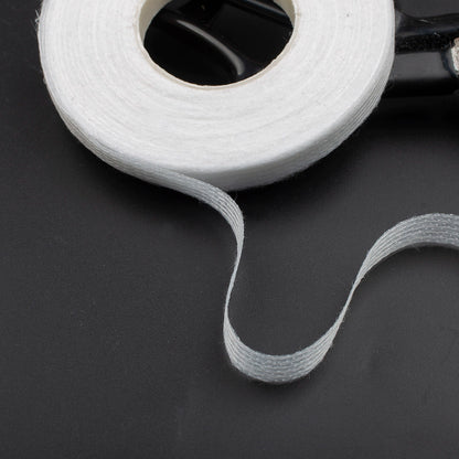 3918 1 cm de ancho, inserto para ropa, tira de forro de seda recta, tira de forro de grano recto, ajuste anti-tejido, anti-deformación, no elástico