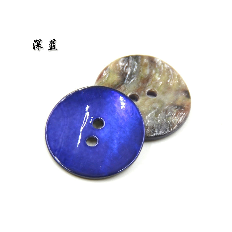 3321★ Handmade Color Shell Button Maspell Button Shirt Button Jacket Sweater Button Clothes Button Decorative DIY Material
