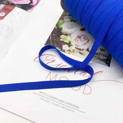 3882 52 colores punto 1cm cinta elástica color espalda cuello tira de presión escote correa borde lateral tira de presión accesorios de ropa