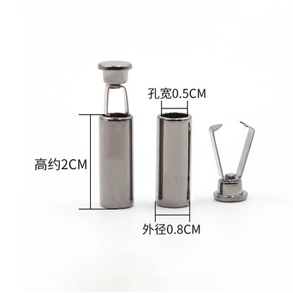 3548★ Hebilla de cabeza de metal de cuerda para ropa, pantalones, accesorios de cabeza de cuerda, suéter extraíble, sombrero, cuerda, pantalones deportivos, cordón de cintura, colgante