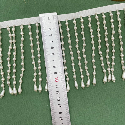 3730 11CM de largo, cuentas para uñas de industria pesada, accesorios de encaje, ropa, decoración de encaje, cuentas para uñas, encaje hecho a mano, cuentas colgantes de encaje