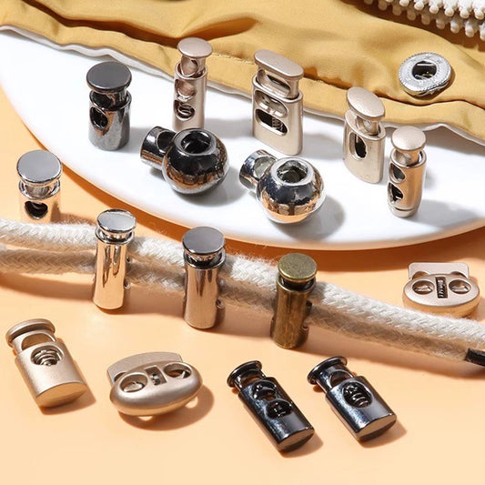 3542★ Hebilla de ajuste de campana de metal, hebilla de resorte de contracción de carga de suéter, hebilla de ajuste elástico, hebilla de cuerda, hebilla de cuerda, hebilla de nariz de cerdo