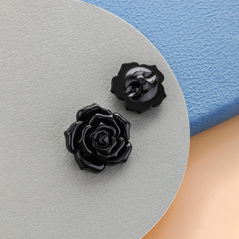 3356★  Coat button trench coat jacket suit trousers buttons casual clothes men's and women's versatile round black white buttons