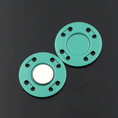 3472★ Botón magnético para cortina, botón a presión, bolsa de tela, antiluz, versátil, redondo, ropa, botón oculto invisible, hebilla para niños y madres