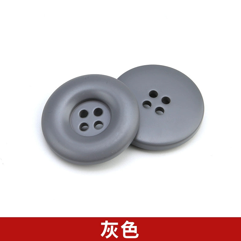 3312★  High-end exquisite resin buttons fashion woolen coat coat trench coat four-eye buttons clothes west decorative buttons